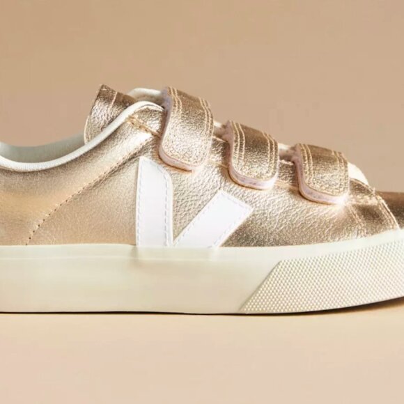 Veja ChromeFree Recife Sneakers - GOLD - Picture 3 of 3